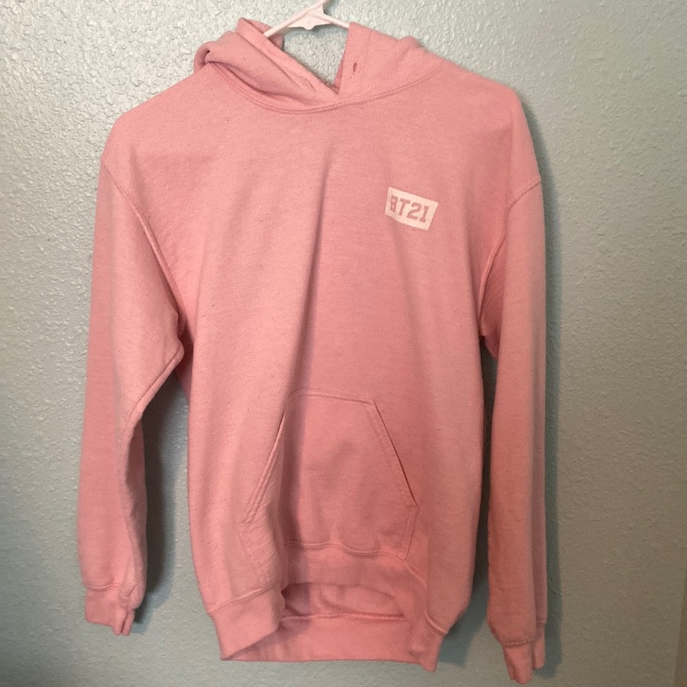 Pink BT21 Hoodie